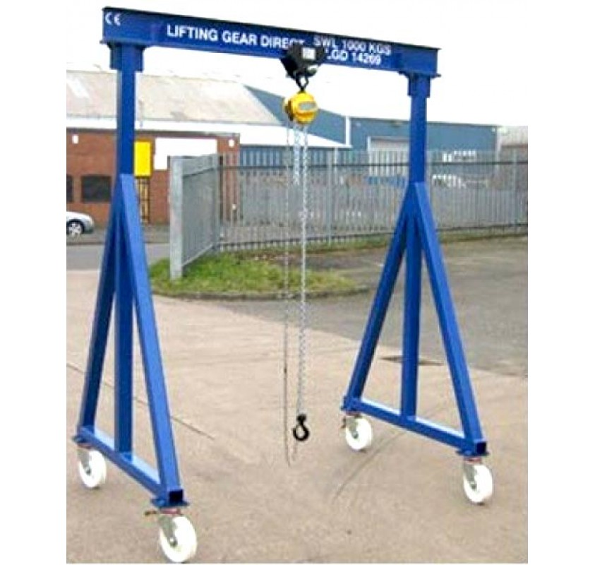 5000kg Mobile Gantry Crane 5 Tonne Mobile Gantry Priced from £2224.61